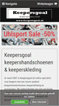 Mobile Screenshot of keepersgoal.nl